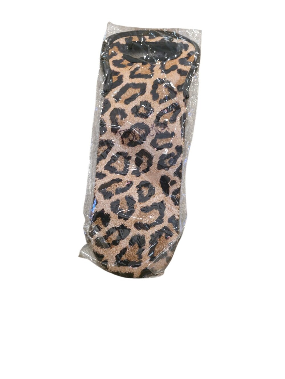 Leopard Print Insulated Wine Bottle Tote